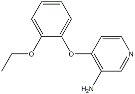 4-(2-ethoxyphenoxy)pyridin-3-amine 구조식 이미지