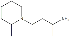 4-(2-methylpiperidin-1-yl)butan-2-amine Structure