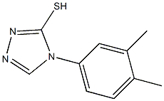 4-(3,4-dimethylphenyl)-4H-1,2,4-triazole-3-thiol Structure