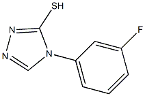 4-(3-fluorophenyl)-4H-1,2,4-triazole-3-thiol Structure