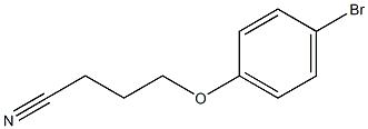 4-(4-bromophenoxy)butanenitrile 구조식 이미지