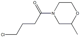 4-(4-chlorobutanoyl)-2-methylmorpholine Structure