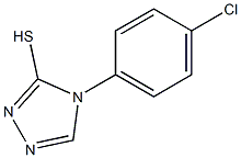 4-(4-chlorophenyl)-4H-1,2,4-triazole-3-thiol Structure