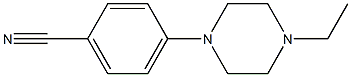4-(4-ethylpiperazin-1-yl)benzonitrile 구조식 이미지