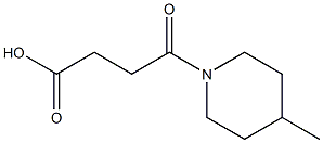 4-(4-methylpiperidin-1-yl)-4-oxobutanoic acid 구조식 이미지