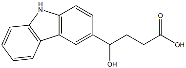 4-(9H-carbazol-3-yl)-4-hydroxybutanoic acid Structure