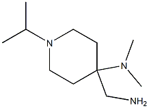 4-(aminomethyl)-1-isopropyl-N,N-dimethylpiperidin-4-amine Structure