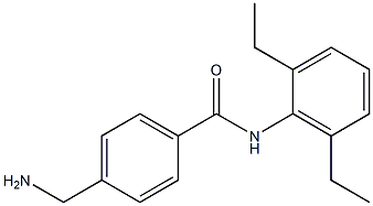 4-(aminomethyl)-N-(2,6-diethylphenyl)benzamide Structure