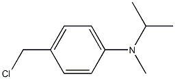 4-(chloromethyl)-N-methyl-N-(propan-2-yl)aniline Structure