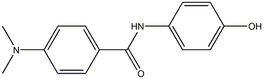 4-(dimethylamino)-N-(4-hydroxyphenyl)benzamide Structure