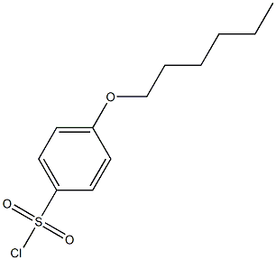 4-(hexyloxy)benzene-1-sulfonyl chloride Structure