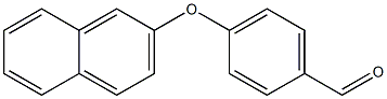 4-(naphthalen-2-yloxy)benzaldehyde 구조식 이미지