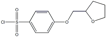 4-(oxolan-2-ylmethoxy)benzene-1-sulfonyl chloride Structure