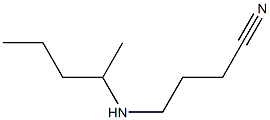 4-(pentan-2-ylamino)butanenitrile 구조식 이미지