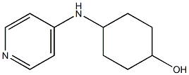 4-(pyridin-4-ylamino)cyclohexan-1-ol Structure