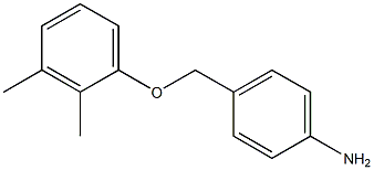 4-[(2,3-dimethylphenoxy)methyl]aniline Structure