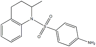 4-[(2-methyl-1,2,3,4-tetrahydroquinoline-1-)sulfonyl]aniline 구조식 이미지