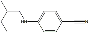 4-[(2-methylbutyl)amino]benzonitrile 구조식 이미지