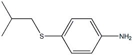 4-[(2-methylpropyl)sulfanyl]aniline 구조식 이미지