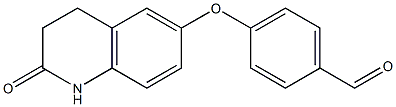 4-[(2-oxo-1,2,3,4-tetrahydroquinolin-6-yl)oxy]benzaldehyde 구조식 이미지