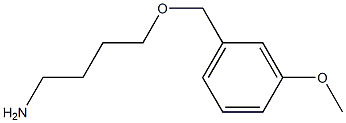 4-[(3-methoxybenzyl)oxy]butan-1-amine 구조식 이미지