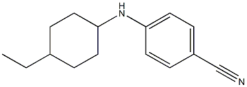 4-[(4-ethylcyclohexyl)amino]benzonitrile Structure