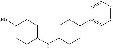 4-[(4-phenylcyclohexyl)amino]cyclohexan-1-ol 구조식 이미지