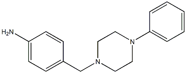 4-[(4-phenylpiperazin-1-yl)methyl]aniline 구조식 이미지