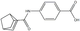 4-[(bicyclo[2.2.1]hept-5-en-2-ylcarbonyl)amino]benzoic acid Structure