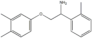 4-[2-amino-2-(2-methylphenyl)ethoxy]-1,2-dimethylbenzene 구조식 이미지