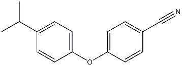 4-[4-(propan-2-yl)phenoxy]benzonitrile Structure