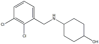 4-{[(2,3-dichlorophenyl)methyl]amino}cyclohexan-1-ol Structure