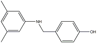 4-{[(3,5-dimethylphenyl)amino]methyl}phenol Structure