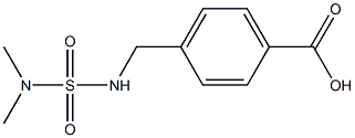 4-{[(dimethylsulfamoyl)amino]methyl}benzoic acid 구조식 이미지