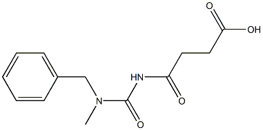 4-{[benzyl(methyl)carbamoyl]amino}-4-oxobutanoic acid 구조식 이미지