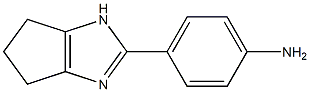 4-{1H,4H,5H,6H-cyclopenta[d]imidazol-2-yl}aniline Structure