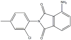 4-amino-2-(2-chloro-4-methylphenyl)-2,3-dihydro-1H-isoindole-1,3-dione Structure