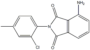 4-amino-2-(2-chloro-4-methylphenyl)-2,3-dihydro-1H-isoindole-1,3-dione 구조식 이미지