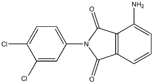 4-amino-2-(3,4-dichlorophenyl)-2,3-dihydro-1H-isoindole-1,3-dione 구조식 이미지
