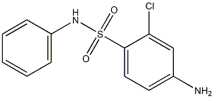 4-amino-2-chloro-N-phenylbenzene-1-sulfonamide 구조식 이미지