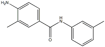 4-amino-3-methyl-N-(3-methylphenyl)benzamide Structure