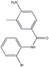 4-amino-N-(2-bromophenyl)-3-methylbenzamide 구조식 이미지