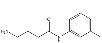 4-amino-N-(3,5-dimethylphenyl)butanamide Structure