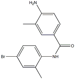4-amino-N-(4-bromo-2-methylphenyl)-3-methylbenzamide 구조식 이미지