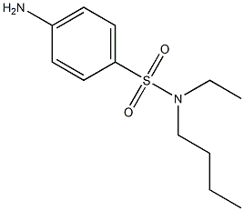 4-amino-N-butyl-N-ethylbenzene-1-sulfonamide 구조식 이미지