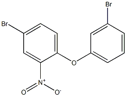 4-bromo-1-(3-bromophenoxy)-2-nitrobenzene 구조식 이미지