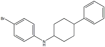 4-bromo-N-(4-phenylcyclohexyl)aniline 구조식 이미지