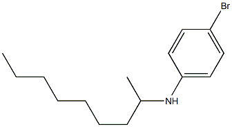 4-bromo-N-(nonan-2-yl)aniline Structure