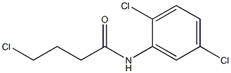 4-chloro-N-(2,5-dichlorophenyl)butanamide 구조식 이미지