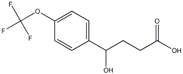 4-hydroxy-4-[4-(trifluoromethoxy)phenyl]butanoic acid Structure